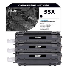 3x 55X CE255X Toner Cartridge Compatible with HP P3015x P3016 P3015 MFP M525dn picture