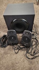 Logitech Z625 45W THX Sound 2.1 Speaker System - Black **GOOD CONDITION** picture