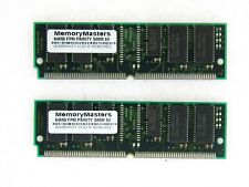 128MB (2X64MB) FPM PARITY 60NS SIMM 72-PIN 5V 16X36 USED picture