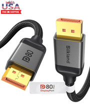 80Gbps Displayport Cable 2.1 6.6FT/2M [VESA Certified], [8K@240Hz, 4K@540Hz 360H picture