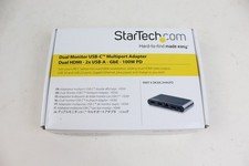 Startech.com DK30C2HAGPD USB C Multiport Adapter Dual Monitor 2x4K HDMI picture