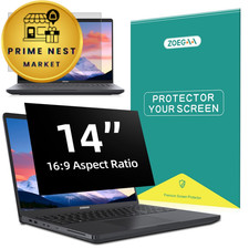 ZOEGAA 4-way 360° Privacy Screen For 14 Inch 16:9 Laptop 14 in 16:9, black picture