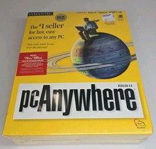 Symantec PC Anywhere Version 9.0 Software w/ CD-ROM and Cables SEALED - CS10 picture