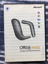 Microsoft  Office 2004 Student & Teacher Edition (MAC) 3 User License for Mac... picture