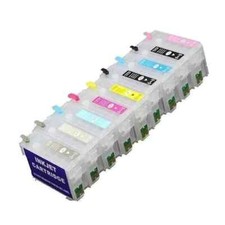 1set empty Refillable ink cartridges for surecolor P600 ARC chip T7601-T7609 picture