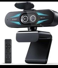 EMEET C60E Dual-Camera 4K Webcam for Streaming, Wide-Angle and Telephoto Came... picture