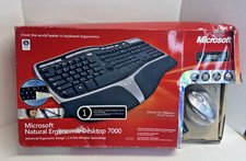 Microsoft Natural Wireless Ergonomic Keyboard 7000, Mouse & USB Dongle in BOX picture