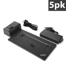 [5Pack] Lenovo Type 40AH ThinkPad Pro Dock Station w/135W Ac Adapter - No Keys picture
