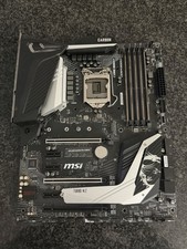 MSI MPG Z390 GAMING PRO CARBON LGA 1151 Intel Motherboard #1090 picture