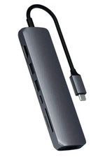 SATECHI USB-C Pro Hub Slim Adapter | Model: ST-UCSMA3M | SILVER/Gray | $79.99 picture