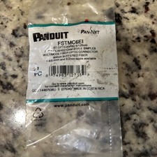 Panduit FSTMC6EI Opticam ST Simplex OM1 Multimode 62.5 Fiber Cam Connector picture