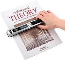 MUNBYN Portable Scanner, Photo Scanner for A4 Documents Pictures Pages Texts in picture