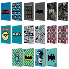 BATMAN DC COMICS VINTAGE FASHION LEATHER BOOK CASE FOR APPLE iPAD & APPLE PENCIL picture