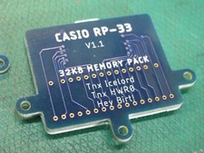 Casio RP-33 module redux, new 32K SRAM module picture
