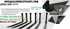 FORKLIFT BLOCK FORKS 2x2x48 48