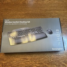 Kensington 72403 Pro Fit Comfort Wireless Desktop Set - Black New picture