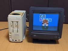 NEC PC-8801MC Vintage Computer with CD-ROM Drive Tested Working Japan picture