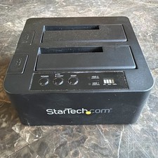 StarTech USB 2.0 eSATA/USB to SATA Standalone Hard Drive Duplicator No Cords picture