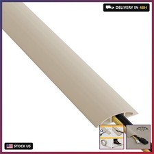 D-Line 6ft Floor Cord Cover, Cable Protector, Hide Extension Cords, Protect Cord picture