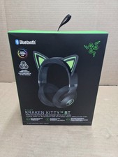 Razer Kraken Kitty V2 BT Wireless RGB Headset: Chroma RGB Kitty Ears - Black New picture