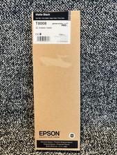 GENUINE EPSON T8008 Matte Black Ink Cartridge 700ml Date: November 2021 picture