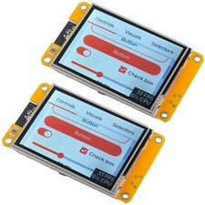 2 PCS 2.8 Inch ESP322432S028R ESP32 Yellow Display 9341 Resistive Touch picture