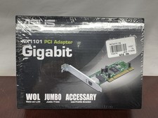 ASUS NX 1101 PCI Gigabit Ethernet Network Card 10/100/1000Mbps NEW NX1101 picture