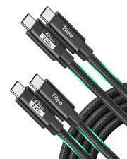 USB 4 Cable for Thunderbolt 4 Cable [2 Pack 5FT], 40Gbps Data Sync picture