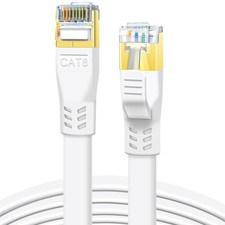 Ethernet Cable 3FT 6FT 10FT 15FT 20FT 25FT 30FT 50FT Cat8 LAN Cord picture