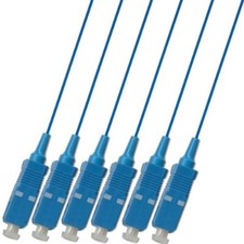 50M Outdoor Multimode 6 Strand Fiber Optic Cable 62.5/125 SC Patch Cable Network picture
