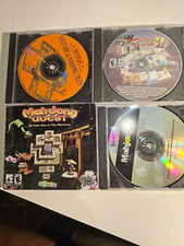 Lot Of 4 Mah Jong PC CD-ROM Games CD Format - Games Software picture