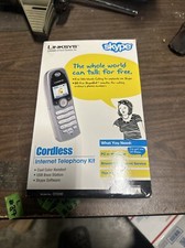 Linksys CIT200 Cordless Skype Phone with Handset & Charging Base Sealed picture