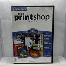 Broderbund The Print Shop Deluxe Version 20 (PC, Windows) picture