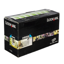 Genuine Lexmark 24B5828 Cyan Extra High-Yield Toner - NEW SEALED picture