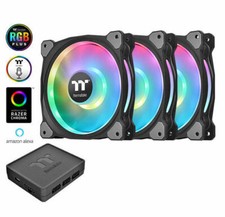 Thermaltake Riing Duo 12 RGB Plus Radiator PWM Fan, CL-F073-PL12SW-A (3 Pack) picture