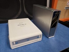 2 Vintage Sony DRX-530UL External DVD/CD Drive i.LINK USB 2.0 & DRX-840U picture
