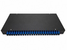 24 Port SC UPC Fiber Optic Terminal Box 24 Core Patch Panel SM/MM Pigtail adapte picture