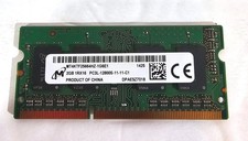 Micron 4GB (2X2GB) PC3-8500S DDR3 So-Dimm Laptop Memory MT8JSF25664HZ-1G1D1 USA picture