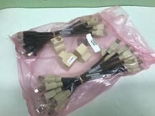 NEW BAG OF 16  RJ 45 TO RJ45 CABLE WITH 4 SPLITTERS 8