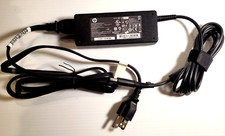OEM Genuine HP Hewlett Packard Laptop AC Adapter Charger Black Tip 608428-002 picture