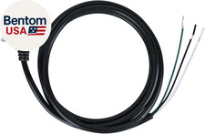 HCK44 Power Supply Cord 1 Pack - 18AWG 6Ft Hardwire to Plug Conversion | Fits Br picture