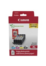 Canon CLI-581XL High Yield Genuine Ink Cartridges, Pack of 4 (Black, Cyan, Magen picture