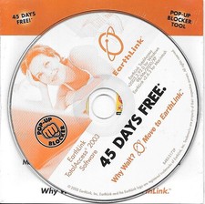 Vintage Software Earthlink Total Access 2003 CD - New Unopened picture