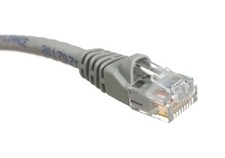 5 PACK LOT 3FT CAT6 Ethernet Patch Cable Gray RJ45 550Mhz UTP 1M picture