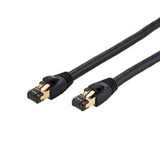 Cat8 SFTP High Speed Ethernet Patch Cord 2GHz LAN Wire 0.5FT- 75 FT Black Lot picture