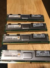 Lot of 4 (4GB) HP  HYS72T128420EFA-3S-B Server RAM 1GB 2Rx8 PC2-5300F-555-11-B0 picture