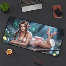 Aerith Mouse Pad, Final Fantasy Desk Mat, Anime Gaming Mouse Pad XL picture