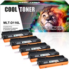 5x MLT-D116L Toner Compatible For Samsung 116L Xpress M2625D M2825DW M2825FD lot picture