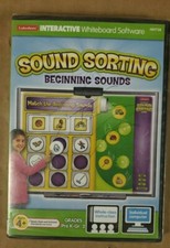 Lakeshore Interactive Whiteboard CD ROM HH736 Sound Sorting Beginning Sounds NEW picture