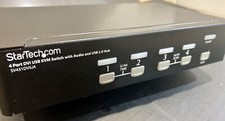 StarTech 4 Port DVI USB KVM Switch with Audio & USB 2.0 Hub - SV431DVIVA picture